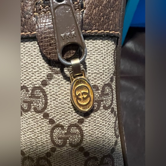 Authentic GG sherry line toiletry pouch - Picture 10 of 13